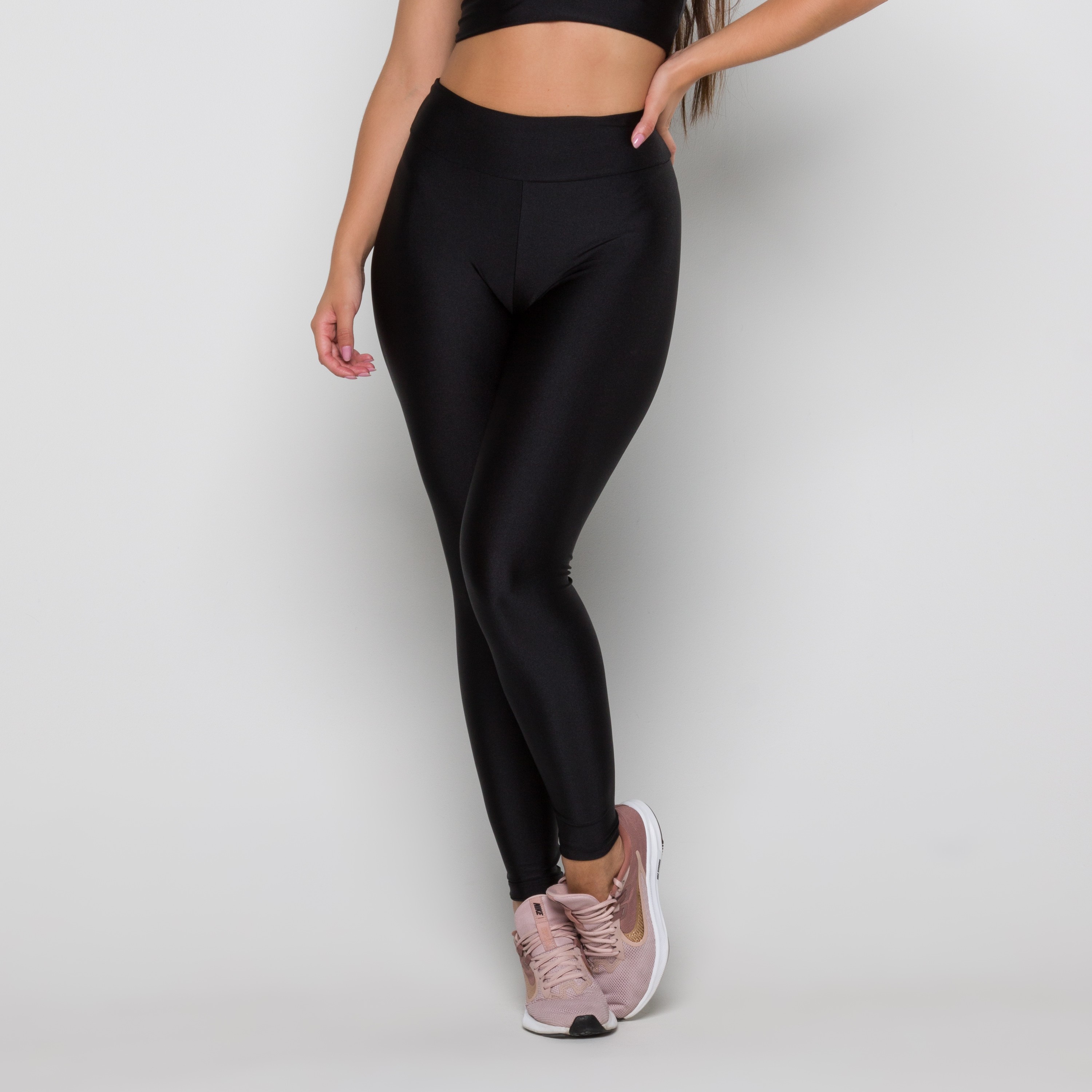 Calça Legging Glam Preta