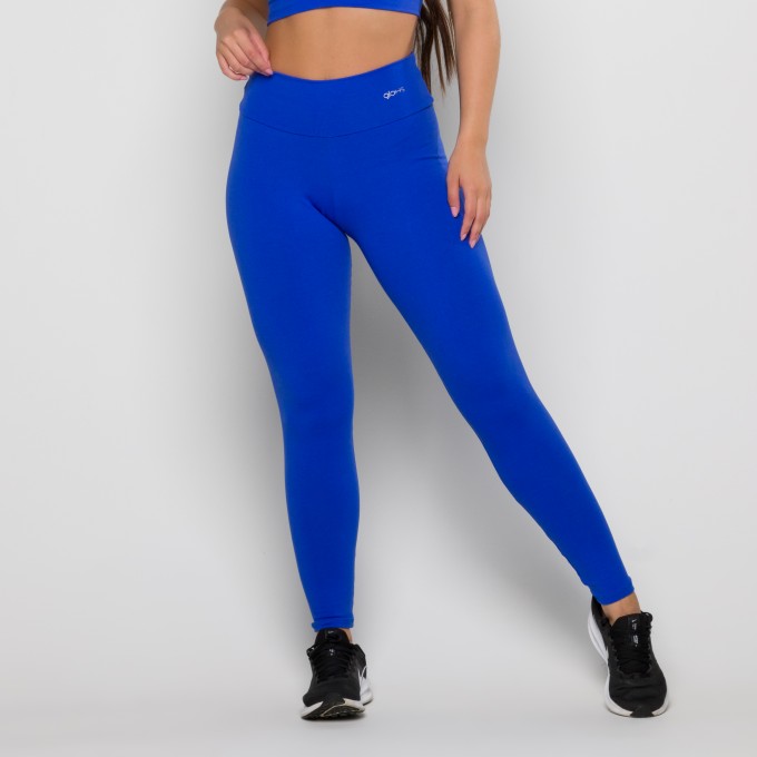 Calça Legging Suplex Azul Royal