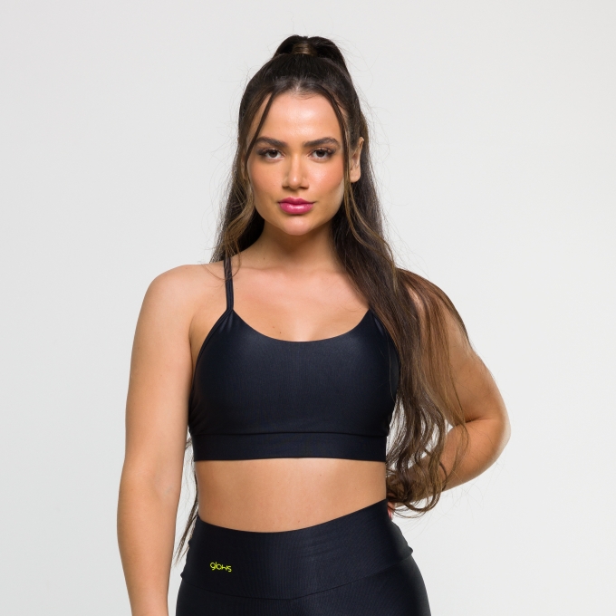 Top Trapézio Preto