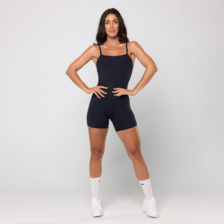 Macaquinho Fitness Oxy Preto