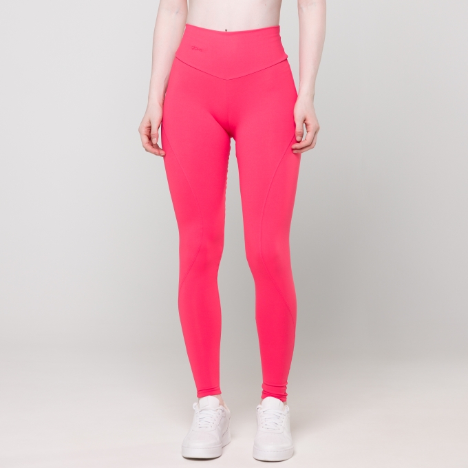 Calça Legging Oxy Rosa Pitaya com Recortes