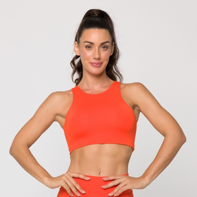 Cropped Luna Laranja