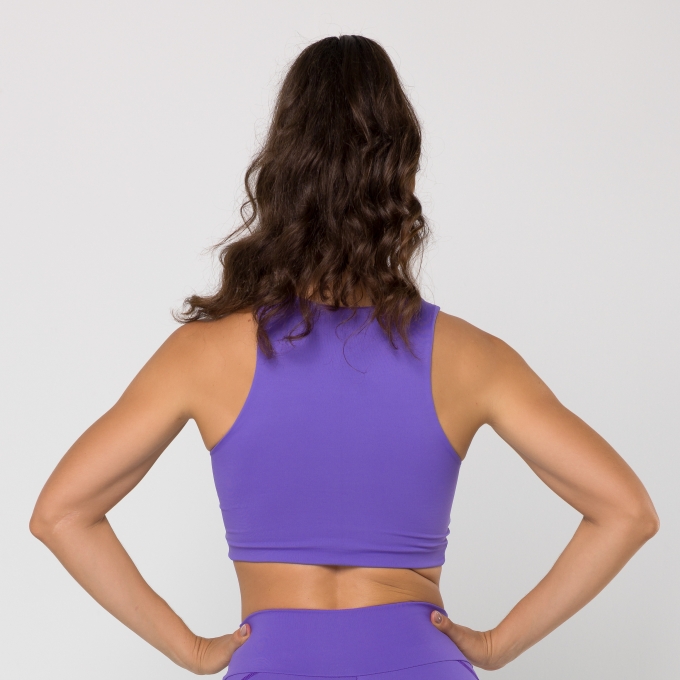 Cropped Luna Roxo