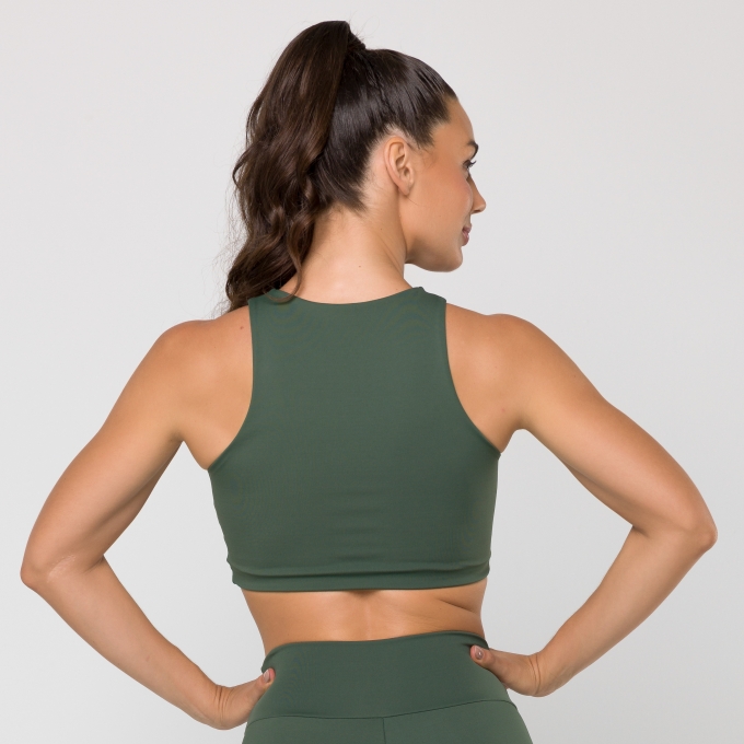 Cropped Luna Verde Musgo