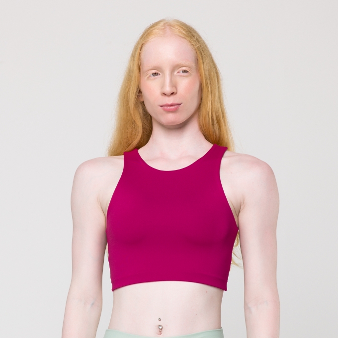 Cropped Luna Vinho Marsala