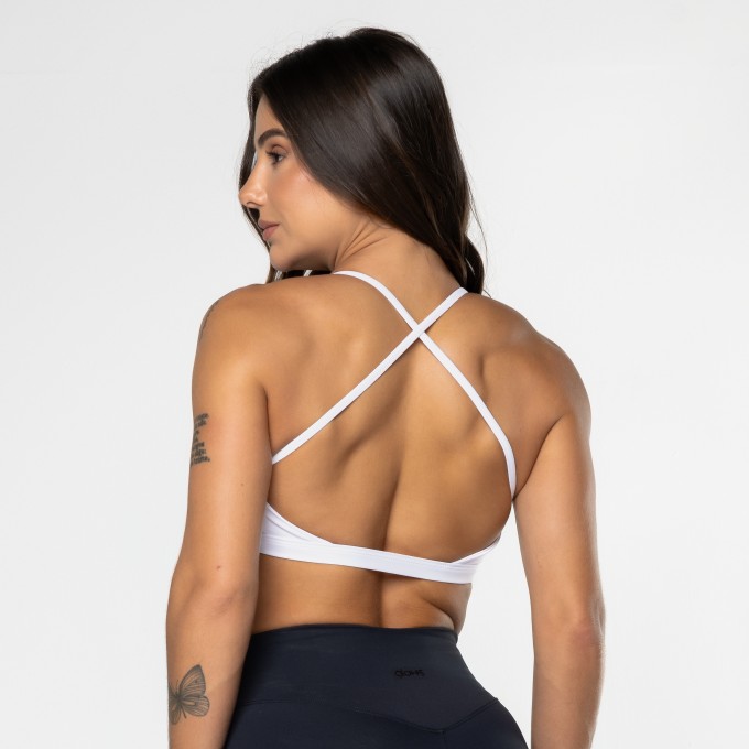 Top Gaia Cruzado Branco